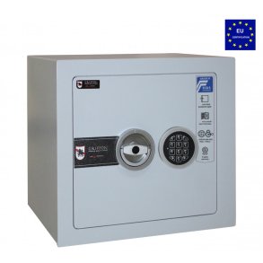 Pengeskab med kode ls - Grade 1 EN1143-1 - Hvid